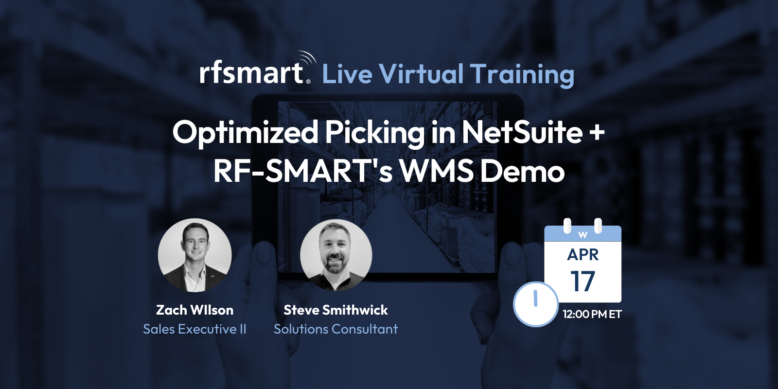Optimized Picking in NetSuite + RFSMART's WMS Demo